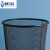 铁网垃圾桶防锈办公室拉垃圾桶金属铁艺丝网状卫生间纸篓 9升小号方形(一只装)送2个夹子 加厚