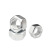 标准件碳钢六角螺母 螺丝帽 螺栓帽 镀白锌螺母大全标价为100个价格 M18白锌