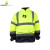 代尔塔 404012反光衣 防寒保暖防风雨警示荧光服工作服上衣XXL码