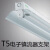 三雄极光T5亮雅电子式荧光灯t5节能日光灯支架1.2米双支带罩28W 双支平盖1.2米（2*28W）不含光源 需要订货