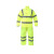 博迪嘉 反光雨衣套装 CN032荧光黄色 起订量1套 2XL码 货期20天