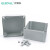 伊莱科（ELECALL)防水盒ABS材质防尘IP67防水塑料配电箱明装控制箱125*125*100