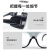 新款牛皮面罩电焊工专用防强光眼镜透明黑色玻璃护目镜耐磨 新款浅色 【10个】 买十送一