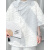 圣奈博新中式感毛边衬衫短袖男夏季国风设计感金属盘扣翻领衬衣外套 白色 M 95-115斤