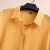 FZMF雪纺衫女中长款2024夏季新款薄款大版宽松七分袖中年衬衫 橘色 L95110斤