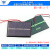 太阳能滴胶板多晶太阳能电池板12V5V6V充电池DIY光伏板发电板折叠 1.5V 0.65W 多晶太阳能滴胶板 60*80