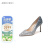 周仰杰（JIMMY CHOO ）女士高跟鞋银蓝色渐变 ROMY 85 BRE 173 SILVER DUSK BLUE 36.5码