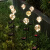 欧迈赫太阳能铜线球led户外景观灯发光草坪圆球插地灯花园灯芦苇灯定制 1支装