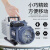 鹿色上海尚仪旋片式真空泵实验室抽真空压力泵空调冰箱小型工业抽 SN-2XZ-11L/S