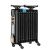 宽选工品 电热油汀取暖器 大功率3kw电暖器速热大面积对流加热器 黑色（宽15片）