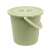 卫洋NO-1661 彩色塑料水桶 清洁提水桶物业环卫洗车桶加厚塑料桶带盖颜色随机 16L