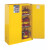 杰斯瑞特（JUSTRITE）8945201 45加仑黄色自动门防火安全柜