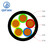 起帆电缆 YJVR-0.6/1kV-3*50+2*25国标铜芯聚乙烯护套软线电力电缆 黑色 100米（货期15天）