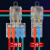 T型免破主线分线器免剥皮电线连接器快速接线端子按压式分支接头 T11B 10只