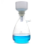抽滤瓶套装陶瓷布氏漏斗抽滤装置上嘴过滤瓶500/1000/2500 250ml上嘴单个抽滤瓶