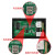 ABDTDC0100V10A50A100A直流电压电流功率温度测量仪表三位数显表头 红绿100A常规款分流器自备 0100V