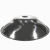 灯罩外壳防刺眼圆形路灯罩大通用吊灯只卖灯罩单独led反光罩 30CM烤漆白铁罩中孔4.5