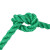 鸣固 尼龙绳 塑料绳耐磨物流绳户外手工编织货车捆绑绳绿色绳子8mm（50米/捆）