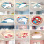 中山灯具中山儿童房灯卧室房间灯具现代简约北男孩女孩创意飞机吸 NH-X2008-500三色LED粉