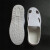 瓦特阿尔 PVC底防静电鞋帆布四孔透气工作鞋 YH12白色 39码