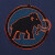 猛犸象（MAMMUT）AUT经典logo户外运动透气套头连帽衫卫衣男抓绒 深海蓝色 S