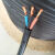 惠利得电线橡胶软电缆国标铜线两三芯1.5 2.5 4 6平方工地耐磨抗拉 3*6平方 100米