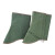 绿白色帆布电焊护脚护腿脚盖电焊工防烫劳保防护脚套护脚盖防飞溅 绿色