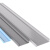 灰白灰蓝色行线布线槽卡扣滑盖塑料PVC配线槽盖板25 30 35 405060 30mm20米=10条 宽度 灰白色