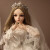 印象琉璃芭比公主婚纱洋娃娃送女孩儿童创意玩具公主礼盒套装大号生日礼物 白色 60厘米唯美白色大号芭比娃娃高60厘米