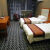 定制加厚办公室客厅酒店宾馆毛坯房卧室出租屋大改造满铺地毯 黑红条纹 3米宽3.5米长整张发赠胶带