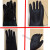喷砂手套加厚加长带颗粒手套喷砂机专用耐磨橡胶手套左右手可单卖 喷砂机通用右手单支(长680mm)