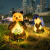 万观天led动物造型灯防水卡通园林公园景区发光松鼠雕塑灯 俯卧款-暖光(单件装)
