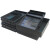 防静电黑色方盘塑料方盘PCB防静电周转托盘电子元件盒手机物料盒 手表托盘270*270*35