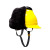 冬季防寒棉安全帽防寒帽套 仿羊剪绒 电力 建筑工程 工地安全帽定制 棉帽套(不含安全帽)