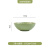 妙迅 轻奢碗碟套装家用北欧餐具套装高颜值碗盘陶瓷米饭碗 7英寸面碗(抹茶绿)
