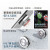 雕将（19mm【环形灯】DC12V/50mA/G）按钮超短微动金属开关 自复位带灯防水小型迷你单位：个