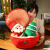 卡奇雅（KAQIYA）圣诞节日礼物平安夜礼物苹果圣诞老人公仔玩偶公司装扮节日礼物女 雪人1 20厘米