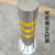 不锈钢防撞柱加厚钢管警示柱车位桩隔离柱停车地桩201移动立柱 76X1米固定不锈钢