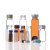自动进样瓶2ml透明/棕色液相色谱广口玻璃样品瓶9-425适用安捷伦系列 特氟龙/硅胶隔垫 100个