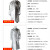 meikang 复合铝箔防火布 耐高温防火隔热大衣1.1米(反穿衣) 防烫服