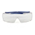 UVEX 优唯斯9169260 super OTG眼镜蓝色镜框 耐磨 防雾 防风沙防飞溅  安全防护眼镜