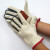 慎固 加厚衬皮帆布手套 切割搬运焊接耐磨吸汗透气手套(10双起订)