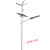 风力风机风光互补监控发电6/10/12米户外D路灯杆超亮 定做双臂/高低壁路灯