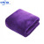 中环力安 400g加厚细纤维加厚方巾吸水清洁保洁抹布 紫色30*60cm/条