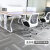 办公室地毯写字楼会议室简约商用方块毯公司满铺pvc拼接方格地毯泰禧阁 KY-5 1 平方米(50CMx50CM共4片)