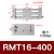磁耦式无杆气缸RMT16 20 25 32 40-10/150RMTL长行程滑台 RMT16X400S