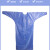 安思尔/ANSELL 耐酸围裙 56-910 PVC材料 防化学品/腐蚀 L码 蓝色