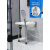 桂满枝浴室洗澡防滑淋浴房残疾人凳卫生间老人专用壁挂座椅墙壁登 YC01挂壁坐凳