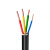 汉河汉缆 电力电缆 VV 3*4+1*2.5
