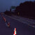 京速 太阳能铸铝道钉灯 夜间频闪路障警示灯反光 公路铸铝地面地埋灯 红色 单位:个